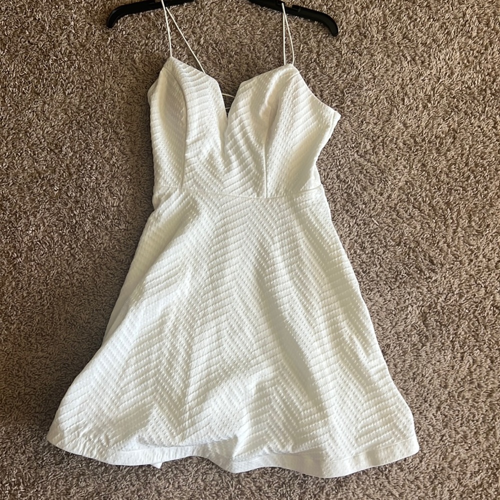 white dress